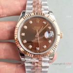  Swiss 3255 2 Tone Rose Gold Rolex Datejust II Watch Diamond Rolex Replica